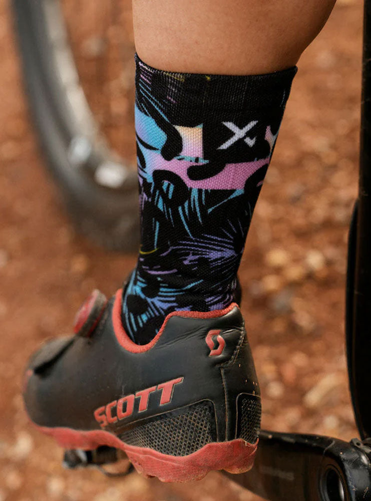 Obuwie Sox pastelowa czerń - skarpetki | m (38-42)