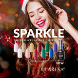 Claresa Lakier żelowy UV LED 5ml Sparkle 10