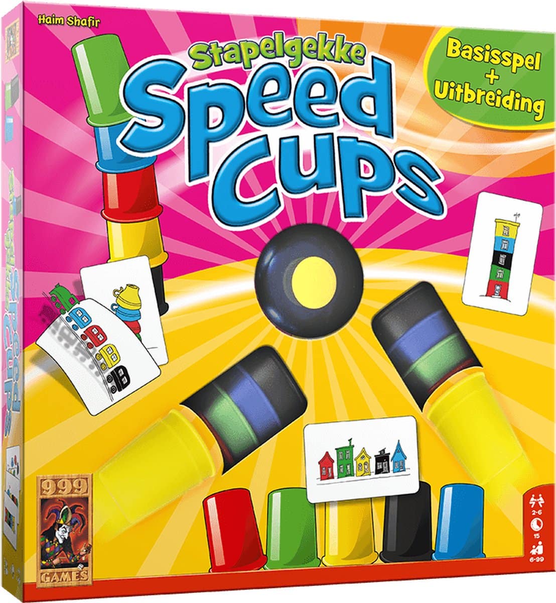 999 gier 999 gier Gra akcji Crazy Speed Cups, dla 6 graczy