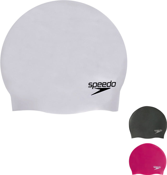 Zwykły formowany silikon Speedo - czepek pływacki