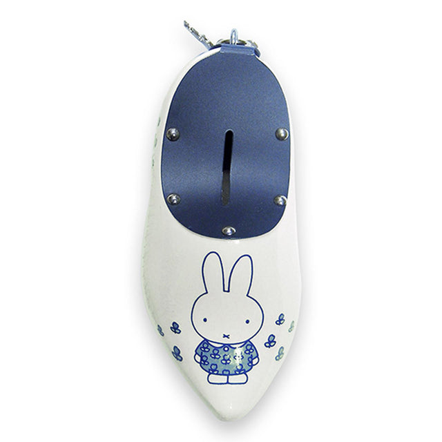 Chodaki do skarbonki Miffy w kolorze biało-niebieskim