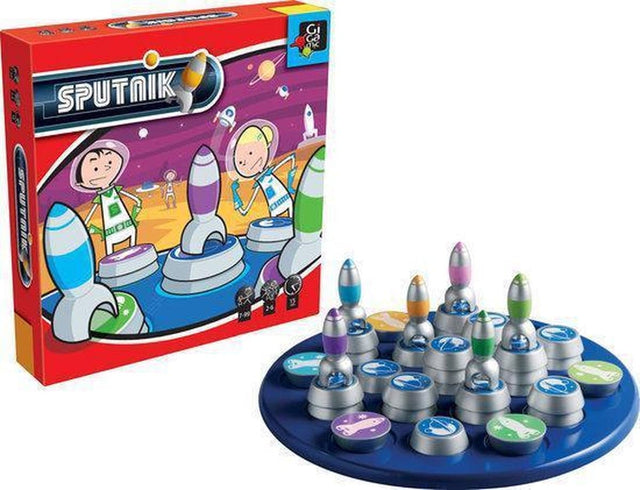 Gra Asmodee Sputnik pozwala rakietom wznieść się w powietrze!