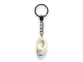 Breloczek Miffy 1 drewniak 4 cm biało-niebieski