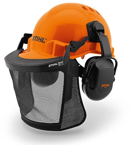 Stihl – zestaw kasków – z ochronnikami słuchu – z wizjerem