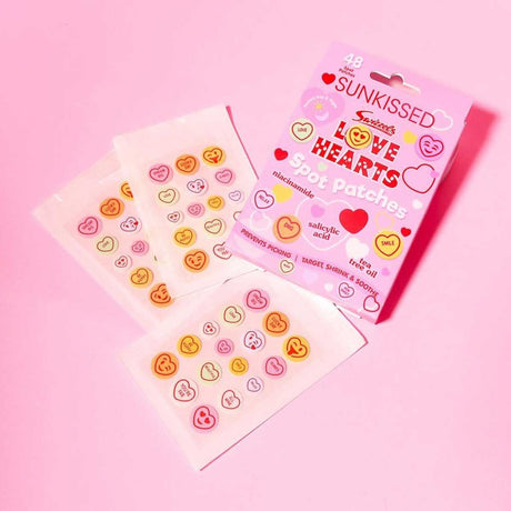 Sunkissed spot patches love hearts 48st.