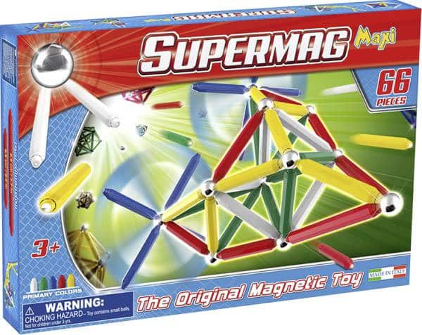 Selecta supermag maxi podstawowy zestaw 66 magnesów