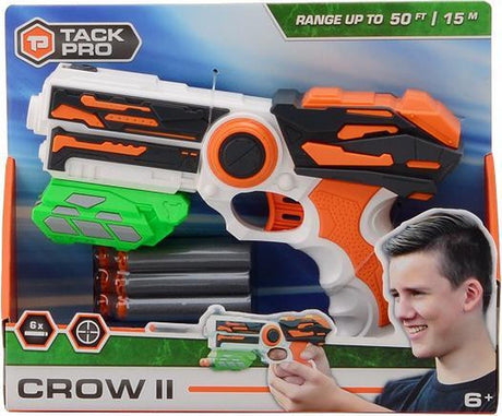 Bongers Toy Tack Pro Crow II z 6 rzutkami 23 cm