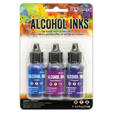 Ranger ink ranger • Tim Holtz tusze alkoholowe kobaltowe, Boysenberry Vineyard 14ml