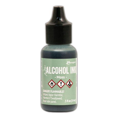 Ranger Ink Ranger • Tim Holtz Atrament Alkoholowy Moss 14ml