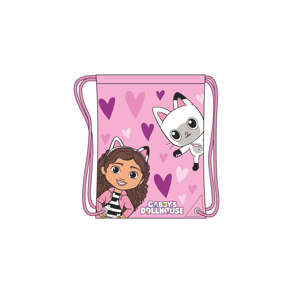 Torba gimnastyczna Gabby 40x37,5cm poliester