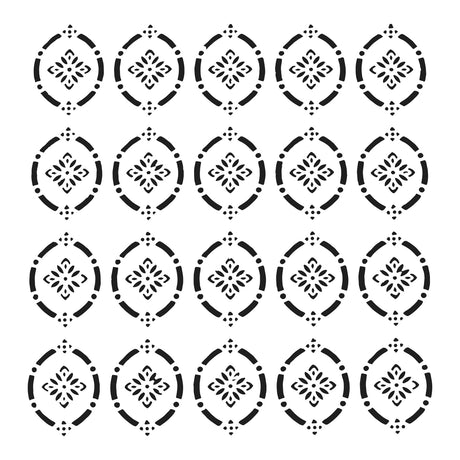 Warsztat rzemieślniczy • Szablon pointelle 30,5x30,5cm