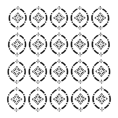 Warsztat rzemieślniczy • Szablon pointelle 15,2x15,2cm