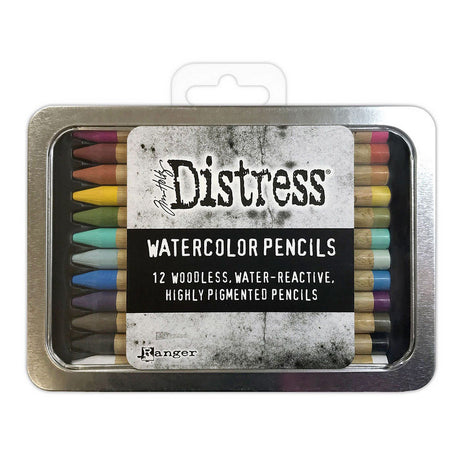 Ranger Ink Ranger • Zestaw kredek akwarelowych Tim Holtz Dissurance 1