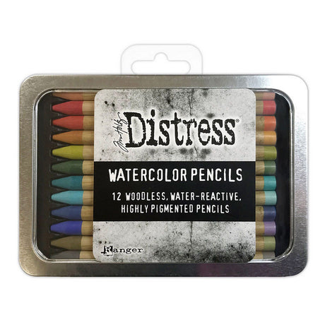 Ranger Ink Ranger • Zestaw kredek akwarelowych Tim Holtz Dissurance 3