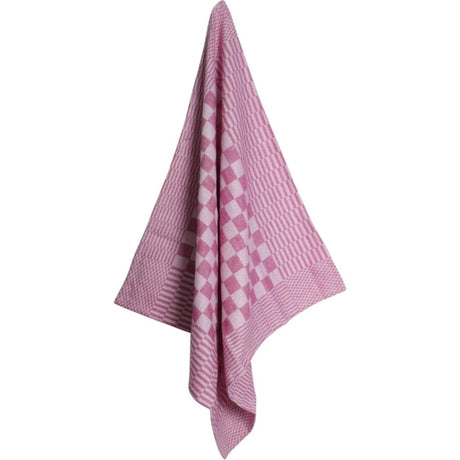 Ręcznik szefa kuchni czerwony duży romb 70x70cm opakowanie 12 szt.