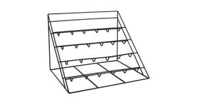 Presentatierek voor tegels metaal zwart 36x26x38cm