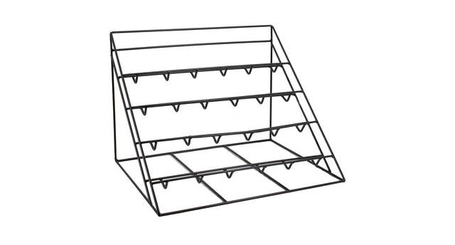Presentatierek voor tegels metaal zwart 36x26x38cm