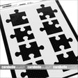 Studio Carabelle • Puzzle do handlu szablonami autorstwa Alexi