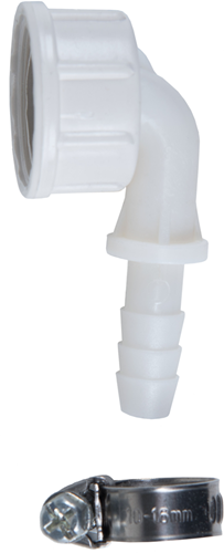 Narożne złącze śrubowe Cornat 3 8 PVC - tec357301