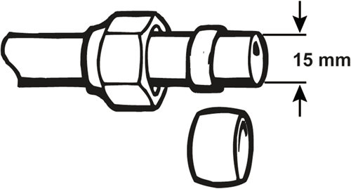 Złączka zaciskowa Cornat ms ring 15mm (2szt) - tec589060