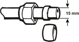 Złączka zaciskowa Cornat ms ring 15mm (2szt) - tec589060
