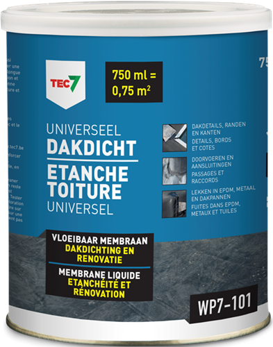 Blacha dachowa uniwersalna Tec7 wp7-101 750ml - 602460000