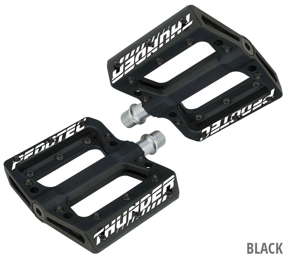 Nylonowe pedały z płaską platformą Pedotec Thunder 183