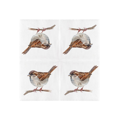 Esschert design papieren servetten huismus 33x33cm