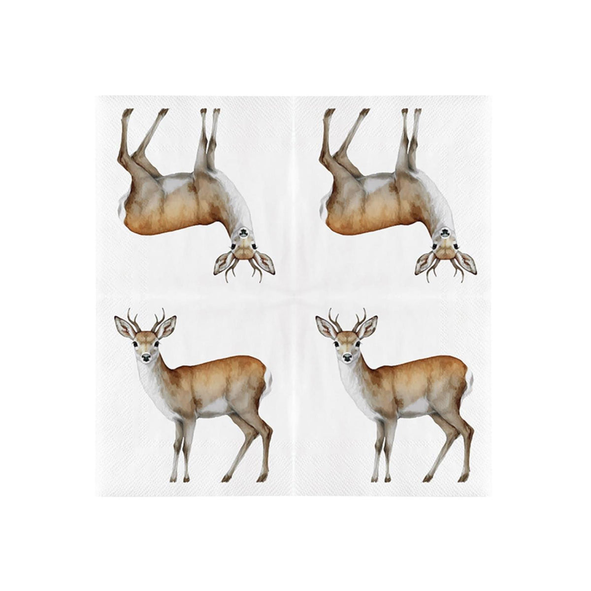 Esschert design papieren servetten ree 33x33cm fsc mix