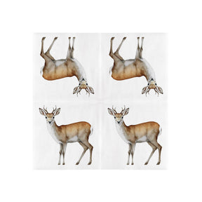 Esschert design papieren servetten ree 33x33cm fsc mix