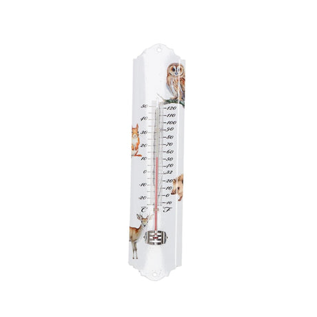 Termometr Esschert design akwarela leśne zwierzęta 6,3x1,0x29,5 cm żelazko