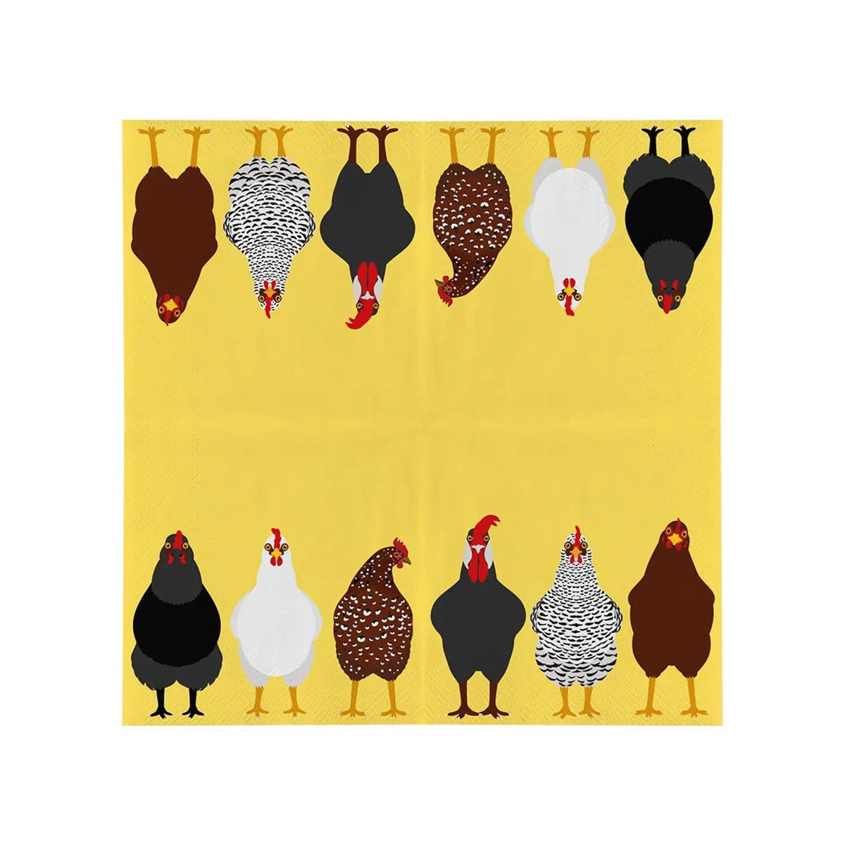 Esschert design papieren servetten kippen 33x33cm