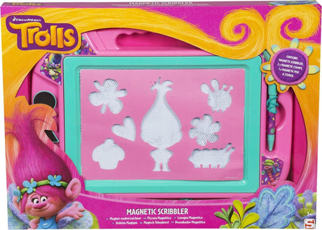 Magiczna tablica kreślarska Bongers z trollami, na przykład z szablonami trolli