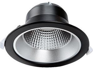 Enzo Tronix LED typu downlight czarny reflektor 20w tri-biały - led2425