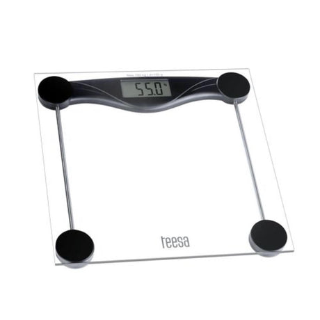 Cyfrowa waga osobista Teesa przezroczysta do 180kg