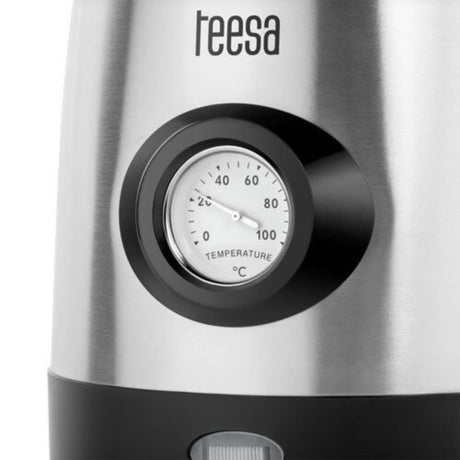 Czajnik Teesa ze stali nierdzewnej ze wskaźnikiem temperatury 1,7l