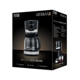 Ekspres do kawy przelewowy Teesa Aroma 100 1,5l czarny