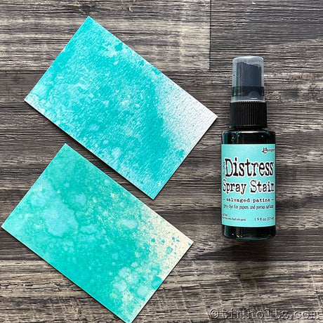 Ranger Ink Ranger • Tim Holtz, plama w sprayu, uratowana patyna