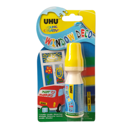 Uhu sztyft do okien żółty 25ml