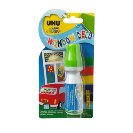 Uhu kij do okien zielony 25ml