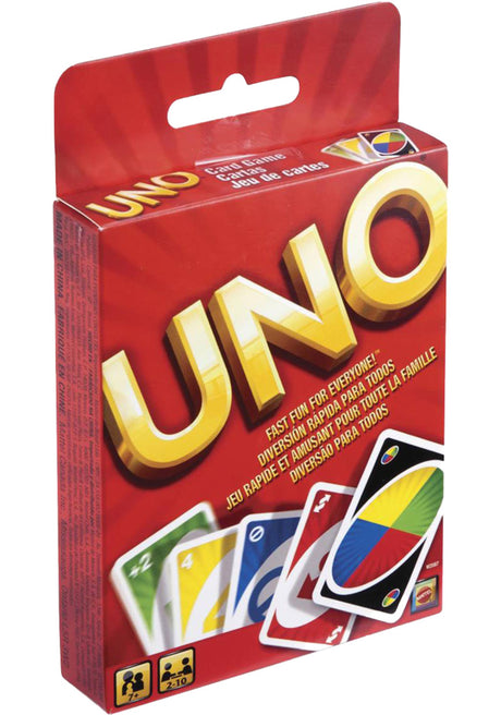 Gra karciana Mattel Uno dla 7+ 2 do 20 graczy