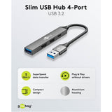 Koncentrator Imp USB A na A + C - 4 porty