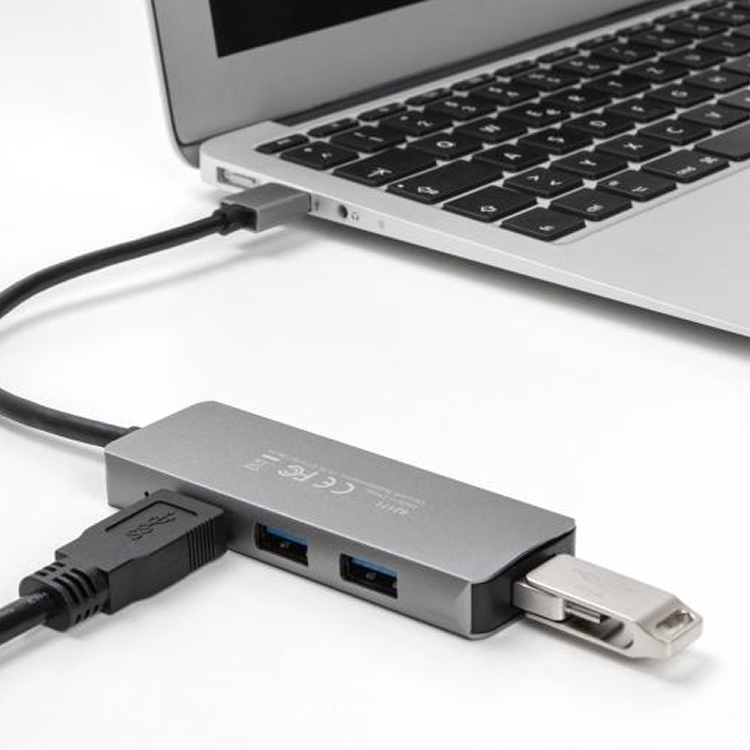 Koncentrator USB-A - 4 porty
