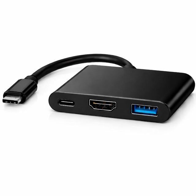 Wieloportowy adapter Nedis USB-C