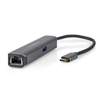 Wieloportowy adapter USB firmy Nedis
