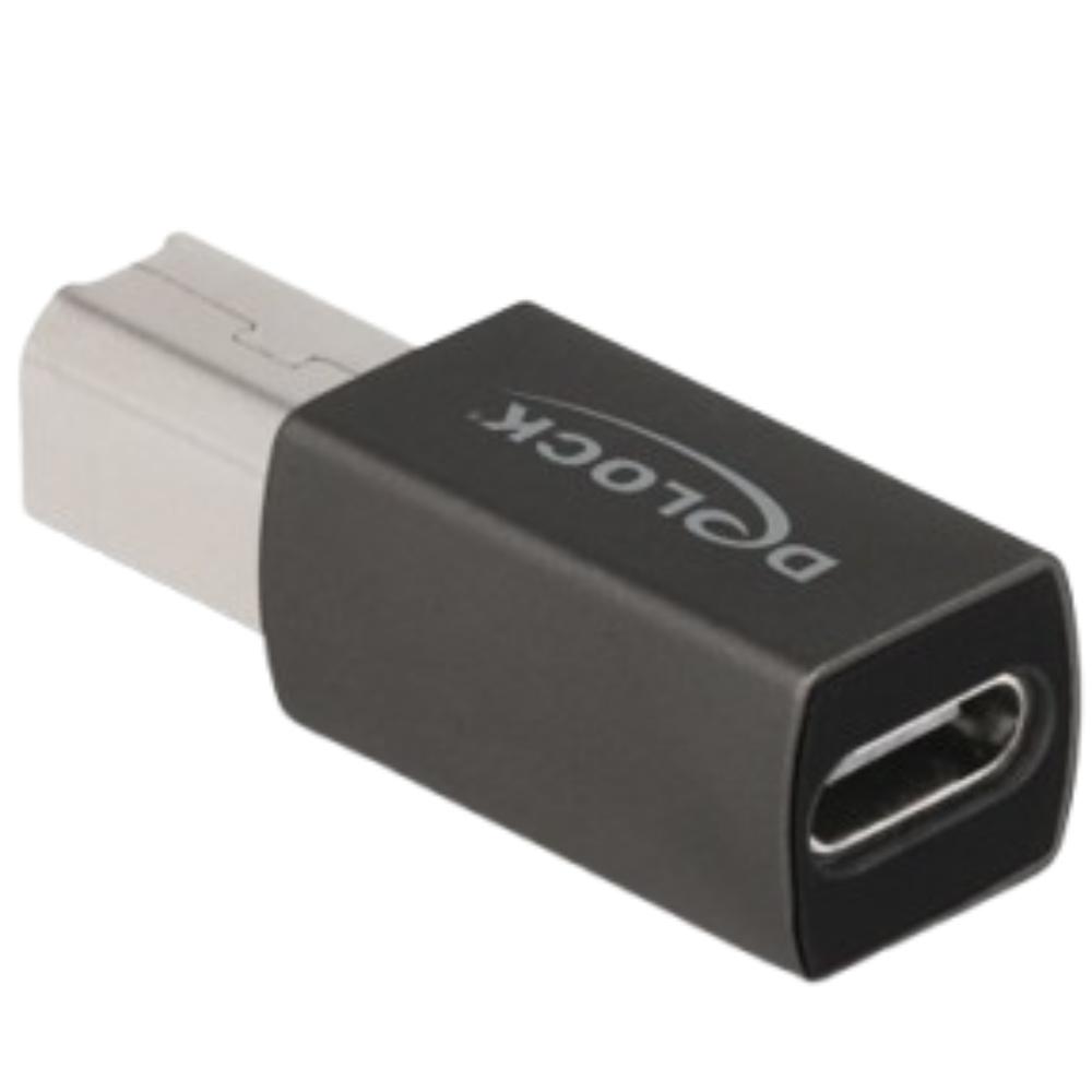 Delock Adapter USB 2.0 USB Type-C™ z żeńskiego na męski Type-B