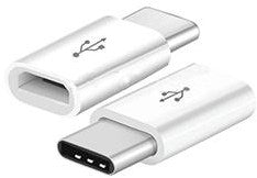 Adapter V-tac USB-C na micro USB biały - 9520110