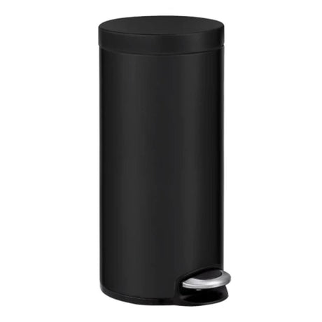 Kosz na śmieci pedałowy Eko Serene 30 l, czarny mat