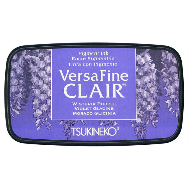 Tsukineko • Versafine Clair blok do stempli wisteria fioletowy