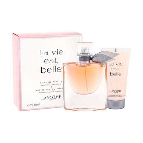 Lancome la vie est belle zestaw upominkowy woda perfumowana 50ml + balsam do ciała 50ml dla kobiet
